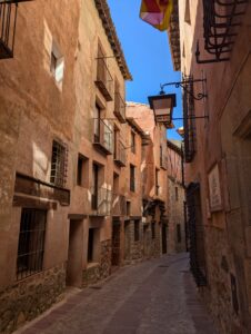 Spanien Albarracin Motorradreise